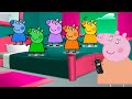 Five Little Peppa Pig Color Jumping On The Bed 5 Little Monkeys Jumping On The Bed Nursery Rhymes