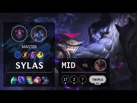 Sylas Mid vs Malphite - EUW Master Patch 10.25b