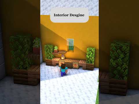 Redstone Realm - Minecraft Interior Desgine⚒️⚒️#shorts #minecraft