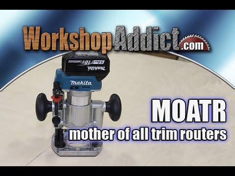 Makita 18v LXT Brushless Compact Router Review | XTR01Z