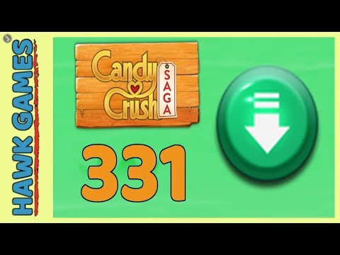 Candy Crush Saga Level 331 (Ingredients level) - 3 Stars Walkthrough, No Boosters