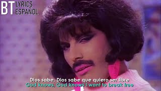 Queen - I Want To Break Free  // Lyrics + Español // Video Oficial