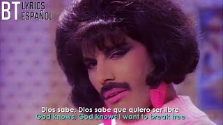 Queen - I Want To Break Free  // Lyrics + Español // Video Official