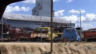 preview picture of video 'Old truck graveyard - Motor Transport Museum - Campo California'