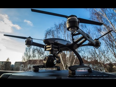 Yuneec Typhoon Q500 4K Drohne Unboxing und Flug