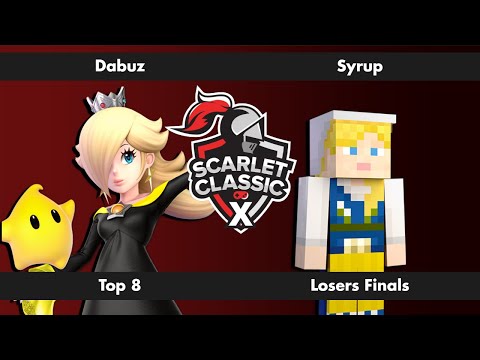 Scarlet Classic X - Dabuz (Rosalina, Min Min) VS Syrup (Steve) - Ultimate Top 8 - Losers Finals