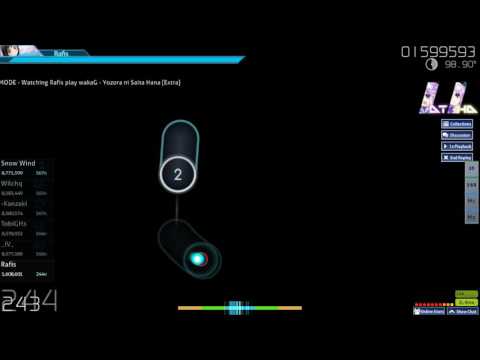 Rafis | wakaG - Yozora ni Saita Hana [Extra] HDDT 98.34% FC 576pp