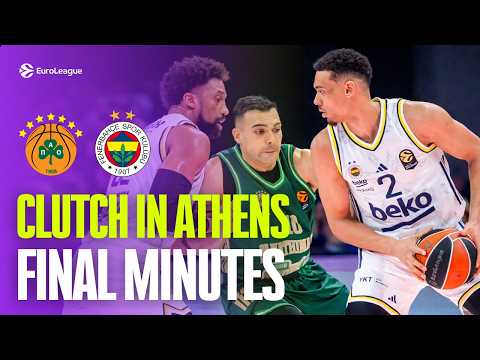 STEAL of the Night: BALDWIN turns the game | Panathinaikos vs Fenerbahce | FINAL MINUTES