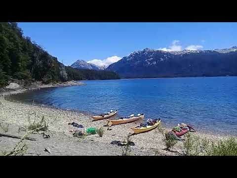 Expedición en Kayak de Travesía en el Lago Nahuel Huapi - Patagonia Paddling Expedition