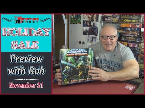 Miniature Market Holiday Sale Preview with Rob - Space Cadets: Away Missions