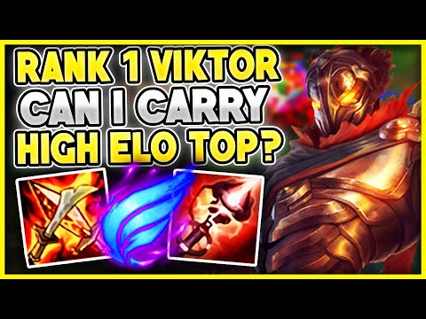 Can I carry high elo with my Viktor toplane? | Zane Prodigy | League of Legends
