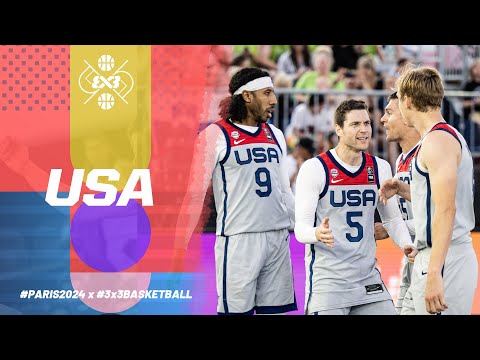 USA's 🇺🇸 Men Olympic Team | 3x3 Basketball