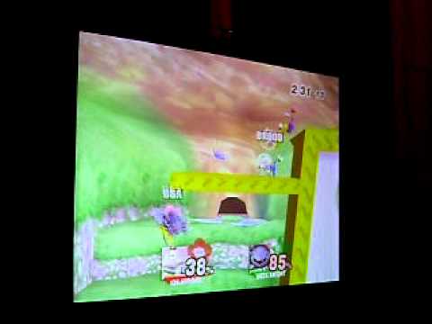 Brood (Olimar) vs Mew2king (metaknight) game 5 with crowd reaction