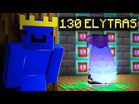 RAIDING a $100B STASH on DonutSMP! (130+ Elytras)