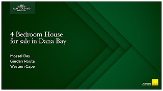 4 bedroom house for sale in Dana Bay | Pam Golding Properties