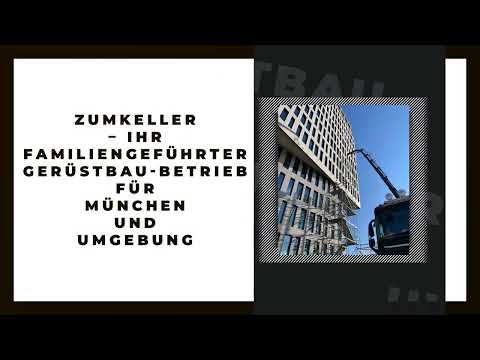 Gerüstbau Zumkeller YouTube-Vdeominiatur 3