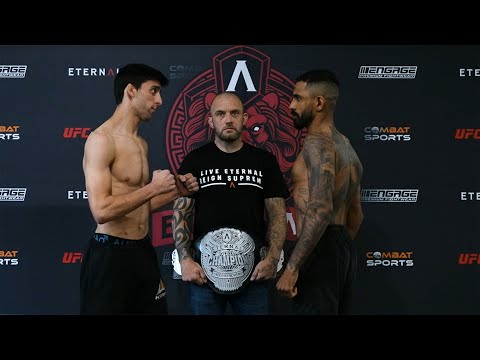 ETERNAL MMA 62 | OFFICIAL WEIGH IN PRESENTED BY CMBT