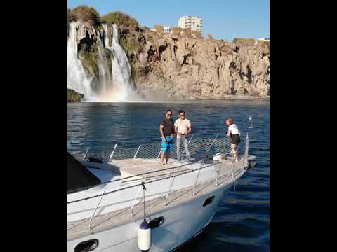 Drone ile tekne de klip çekimi