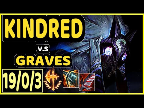 SEVENARMY (KINDRED) vs GRAVES - PENTAKILL 19/0/3 KDA JUNGLE GAMEPLAY - EUW Ranked MASTER