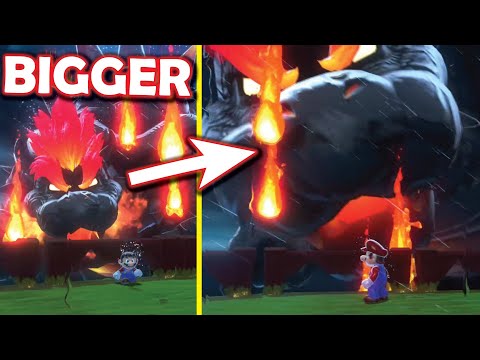 How BIG can you make BOWSER in Bowser's Fury?