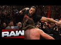Roman Reigns SPEARS And STOMPS Seth Rollins In Surprise Return Raw Highlights March 10 2025