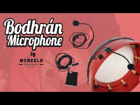 Introducing the New Bodhrán Microphone | McNeela Instruments