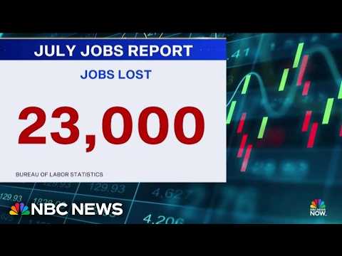 Job losses in July reveal weakening U.S. labor market