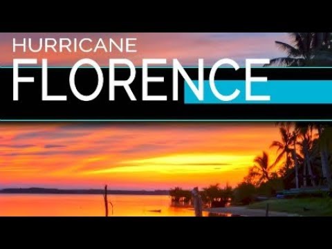 BREAKING Hurricane Florence downgraded category 1 update September 13 2018 Video