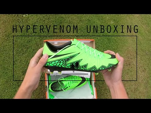 Nike Hypervenom Phinish Green Strike Unboxing