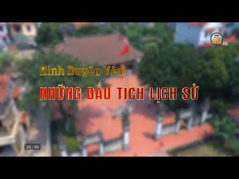 Đình Duyên Yên - Những dấu tích lịch sử