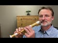 Free Homeschool Recorder Flute Lesson