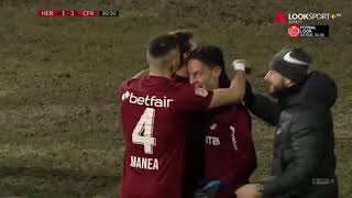 VIDEO - FC Hermannstadt, înfrângere categorică la Mediaș cu CFR Cluj 4 video