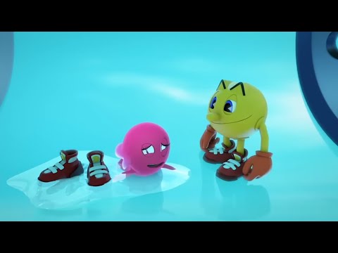 Pac-Man and the Ghostly Adventures: Pinky Chasing Pac-Man (HD)