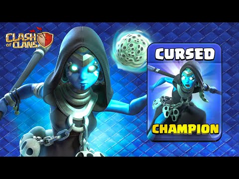 NEW Cursed Champion Skin Review! (Clash Of Clans)