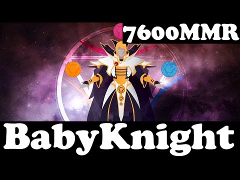 BabyKnight 7600 MMR Plays Invoker - Ranked Match Gameplay vol 2 - Dota 2