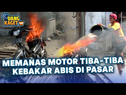 PANIK❗❗MOTOR TARGET KEBAK4R DI PASAR❗❗😱