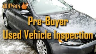 Pre-Buyer Used Vehicle Inspection - Body