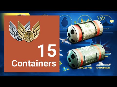 Foghorn Quickie | Opening 15 Premium Air Supply Containers | World of Warships
