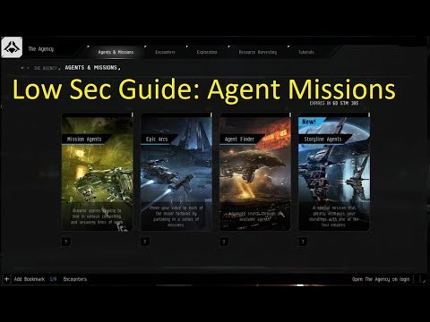 EVE Online Low Sec Guide Part 6: Agent Missions