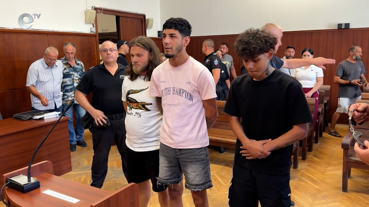 Оставиха в ареста тримата мъже, обвинени в побой над спасител. Роднините им окупираха съда