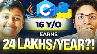 THIS 16 Year Old Coder Just Got a 24Lakh/Year Job!🤯