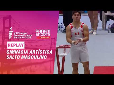 Gimnasia Artística - Salto Masculino - Juegos Suramericanos Santa Fe 2026 - Panam Sports