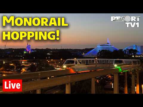 🔴Live: Friday Night Live - Magic Kingdom Monorail Resorts - Walt Disney World - 2-20-26
