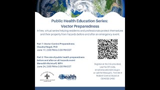 Public Health Education Series -The role of public health preparedness...
