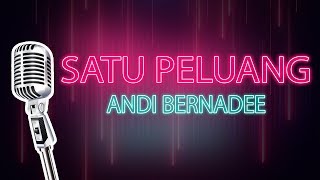 Satu Peluang| Andi Bernadee| Karaoke (HD)