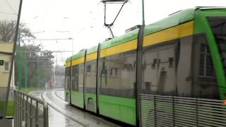 preview picture of video 'Tram Investments in Poznan / Fast Tram, part 1'