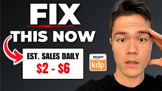 If You’re Stuck Under 10 Sales a Day on Amazon KDP, Watch This