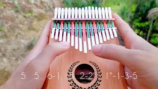 Download lagu Happy Birthday Song -  Easy Kalimba Cover with Tabs mp3
