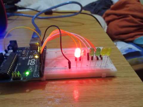 Arduino Audio Frequency Detector Test (154hz to 231hz)