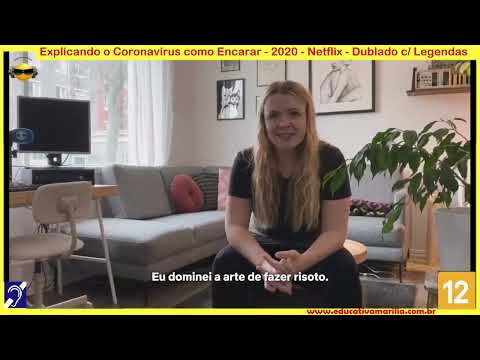 Tv Educativa Cortes Netflix Explicando O Coronavirus como encarar  Dublado com Legendas Corte 12